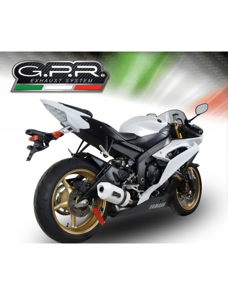 ESCAPE GPR Yamaha Yzf R6 2006/2016 Albus Ceramic Sistema Homologado