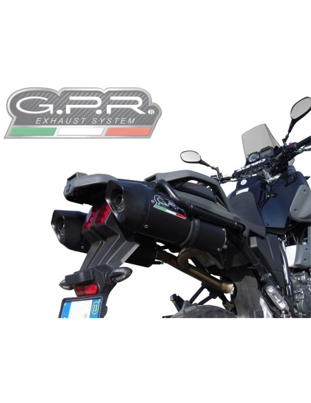 ESCAPE GPR Yamaha Xt 660 Z Tenere2008/2016 Furore Nero Sistema Homologado