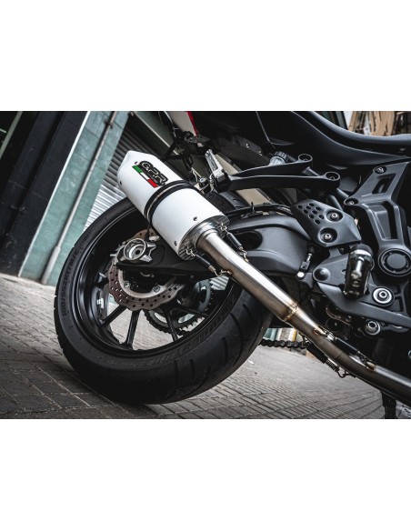 ESCAPE GPR Yamaha Mt-07 2014/2016 e3 Albus Ceramic Sistema Homologado