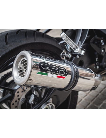 ESCAPE GPR Yamaha Mt-07 2014/2016 e3 M3 Inox Sistema Homologado