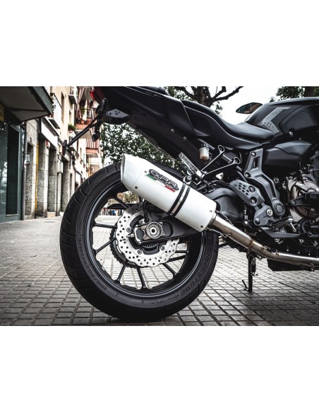 ESCAPE GPR Yamaha Mt-07 2014/2016 e3 Albus Ceramic Sistema homologado con catalizador incluido