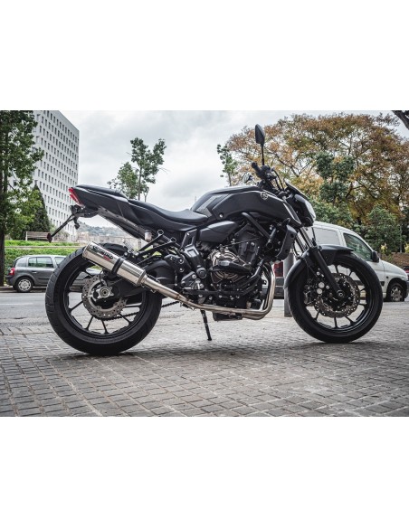 ESCAPE GPR Yamaha Mt-07 2017/2020 e4 M3 Inox Sistema homologado con catalizador incluido