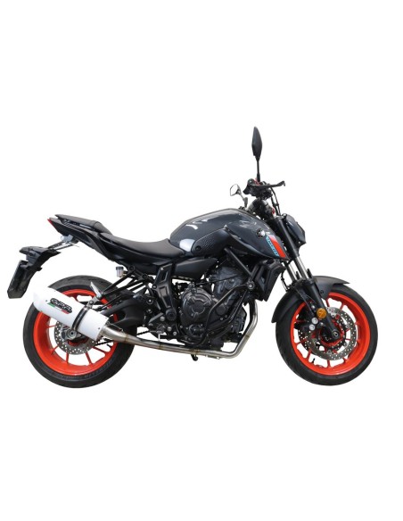 ESCAPE GPR Yamaha Mt-07 2021/2024 e5 Albus Evo4 Sistema homologado con catalizador incluido