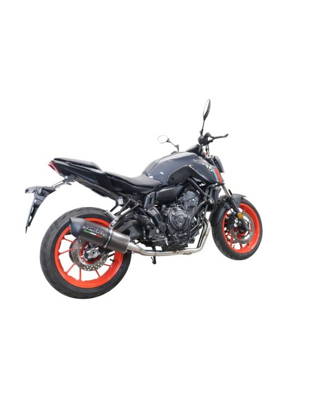 ESCAPE GPR Yamaha Mt-07 2021/2024 e5 Furore Evo4 Poppy Sistema homologado con catalizador incluido