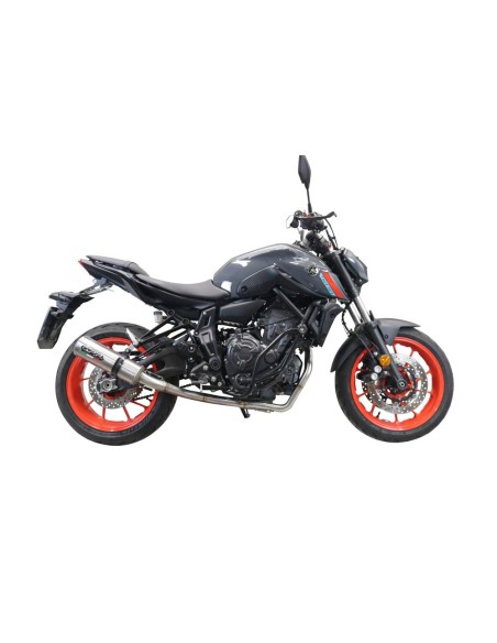 ESCAPE GPR Yamaha Mt-07 2021/2024 e5 M3 Inox Sistema homologado con catalizador incluido
