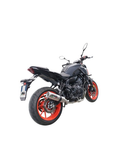 ESCAPE GPR Yamaha Mt-07 2021/2024 e5 M3 Inox Sistema homologado con catalizador incluido