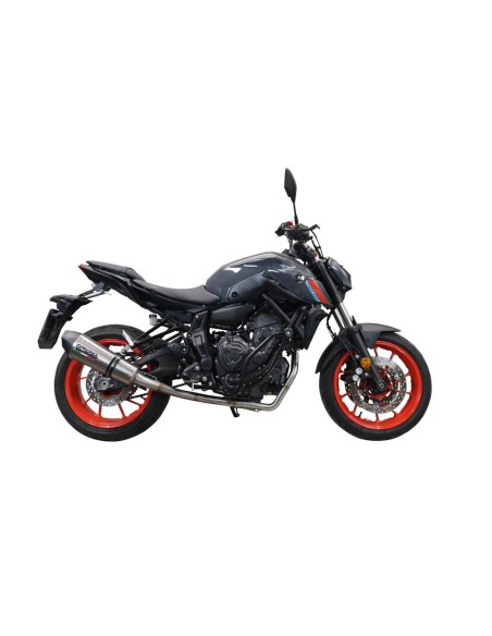 ESCAPE GPR Yamaha Mt-07 2021/2024 e5 Grand Prix Evo Titanium Sistema homologado con catalizador incluido