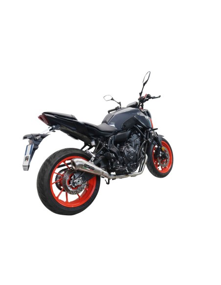 ESCAPE GPR Yamaha Mt-07 2021/2024 e5 Powercone Evo Sistema racing con Dbkiller no homologado