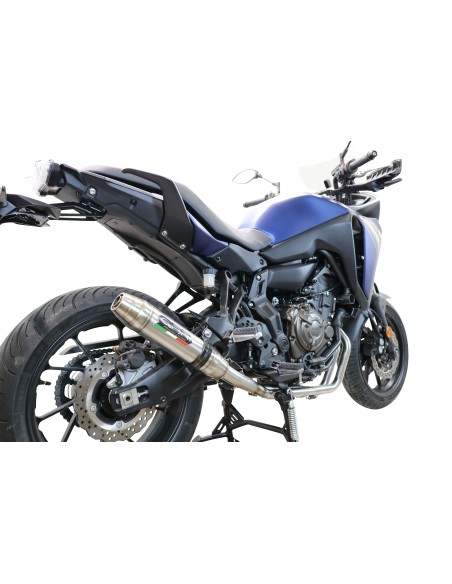 ESCAPE GPR Yamaha Tracer 700 2016/2019 e4 Deeptone Inox Sistema racing con Dbkiller no homologado