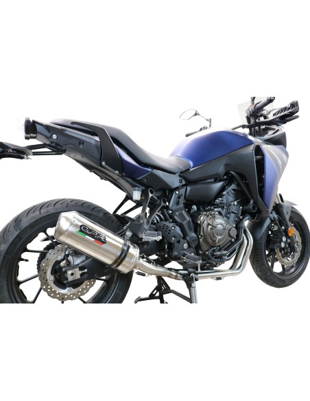 ESCAPE GPR Yamaha Tracer 700 GT 2019/2020 e4 Satinox Sistema homologado con catalizador incluido