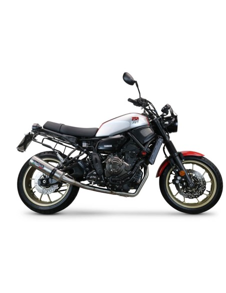 ESCAPE GPR Yamaha Xsr 700 2016/2020 e4 M3 Inox Sistema racing con Dbkiller no homologado
