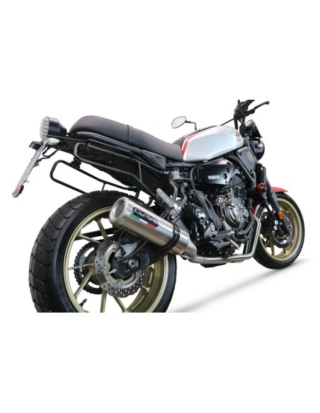ESCAPE GPR Yamaha Xsr 700 2016/2020 e4 M3 Inox Sistema racing con Dbkiller no homologado
