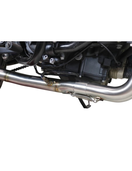 ESCAPE GPR Yamaha Xsr 700 2021/2024 e5 Furore Nero Sistema homologado con catalizador incluido