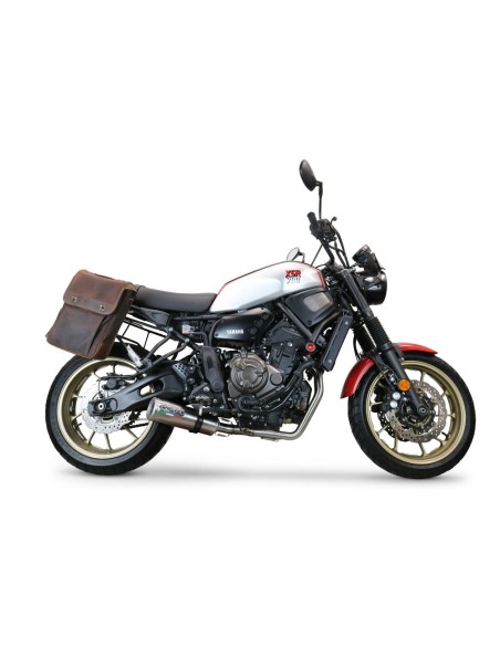 ESCAPE GPR Yamaha Xsr 700 2021/2024 e5 M3 Inox Sistema homologado con catalizador incluido