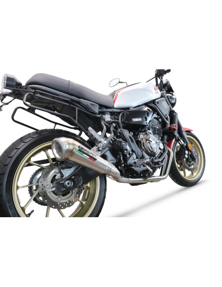 ESCAPE GPR Yamaha Xsr 700 2021/2024 e5 Powercone Evo Sistema homologado con catalizador incluido