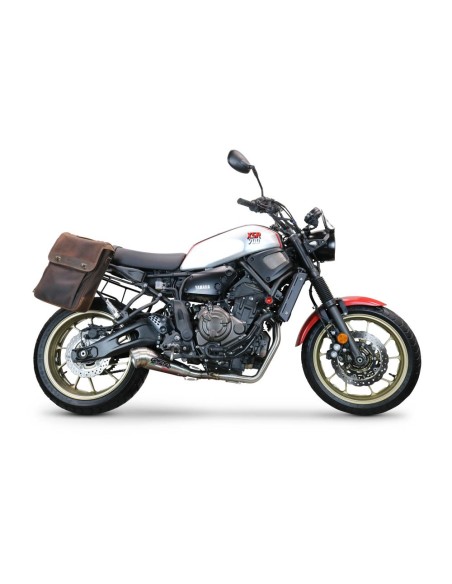 ESCAPE GPR Yamaha Xsr 700 2021/2024 e5 Powercone Evo Sistema homologado con catalizador incluido
