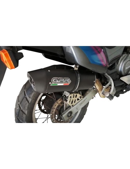 ESCAPE GPR Yamaha Xtz 750 Supertenere 1989/97 Furore Nero Sistema Homologado