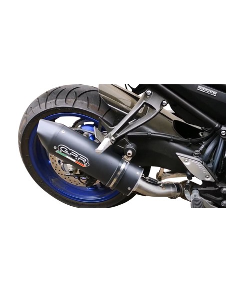 ESCAPE GPR Yamaha Fz 8 2010/2016 Furore Nero Sistema Homologado