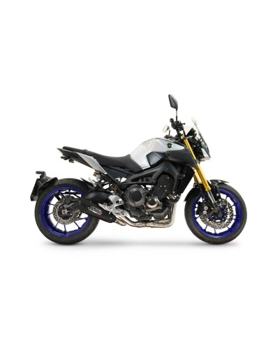ESCAPE GPR Yamaha Mt-09 2014/2016 e3 GP-Revo Black Titanium Sistema homologado con catalizador incluido