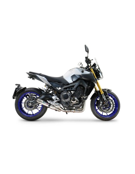 ESCAPE GPR Yamaha Mt-09 2014/2016 e3 Deeptone Inox Sistema racing con Dbkiller no homologado