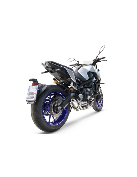 ESCAPE GPR Yamaha Mt-09 2014/2016 e3 Deeptone Inox Sistema racing con Dbkiller no homologado