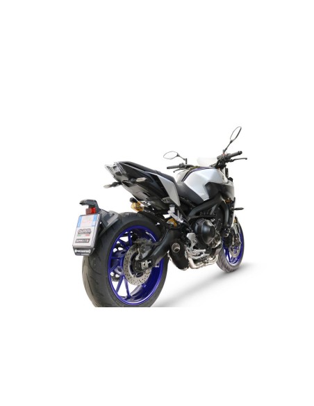 ESCAPE GPR Yamaha Mt-09 2014/2020 e4 GP-Revo Black Titanium Sistema racing con Dbkiller no homologado