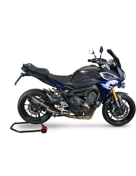 ESCAPE GPR Yamaha Mt-09 Tracer 900 2017/2020 e4 Furore Evo4 Nero Sistema homologado con catalizador incluido