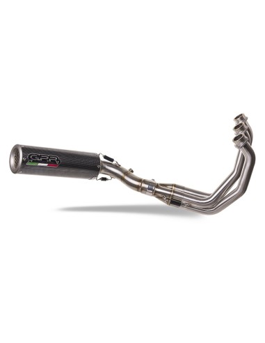 ESCAPE GPR Yamaha Mt-09 Tracer 900 2017/2020 e4 M3 Poppy Sistema homologado con catalizador incluido