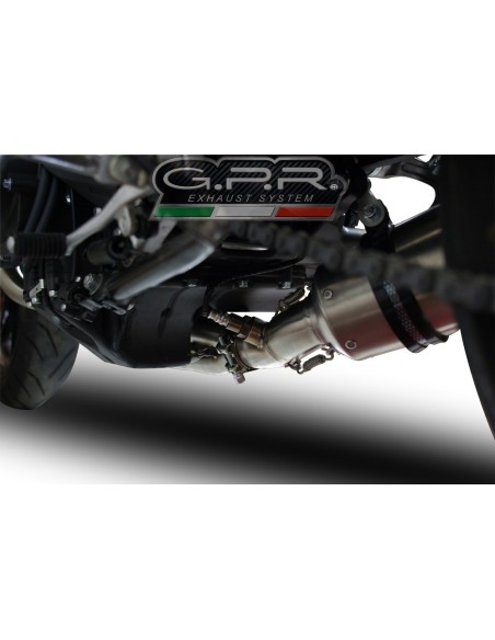 ESCAPE GPR Yamaha Xsr 900 2016/2021 e4 Albus Evo4 Sistema homologado con catalizador incluido