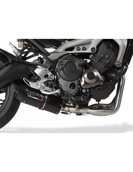 ESCAPE GPR Yamaha Xsr 900 2016/2021 e4 Furore Evo4 Poppy Sistema homologado con catalizador incluido