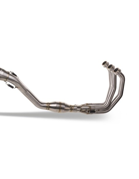 ESCAPE GPR Yamaha Tracer 9 2021/2024 e5 Dual Poppy Sistema homologado con catalizador incluido contaminación