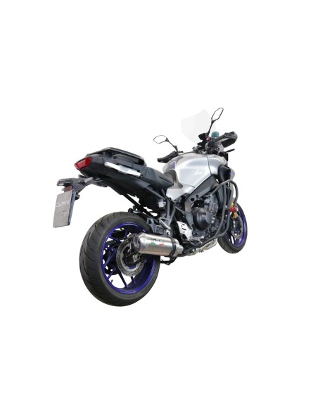 ESCAPE GPR Yamaha Tracer 9 2021/2024 e5 Satinox Sistema homologado con catalizador incluido