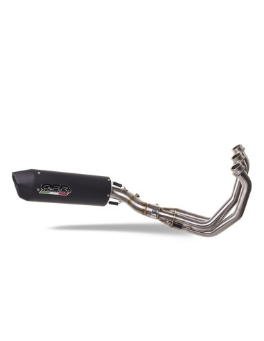 ESCAPE GPR Yamaha Xsr 900 2022/2024 e5 Furore Nero Sistema racing con Dbkiller no homologado