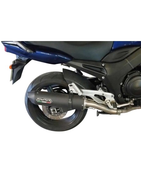 ESCAPE GPR Yamaha Tdm 900 2002/14 Furore Nero Sistema homologado con catalizador incluido