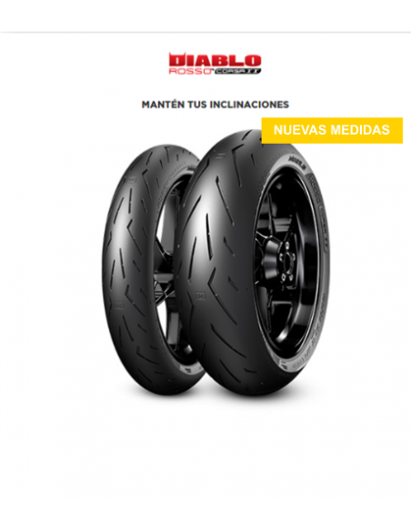 DIABLO ROSSO CORSA II 120 70-17 ZR M C 58W TL FRONT