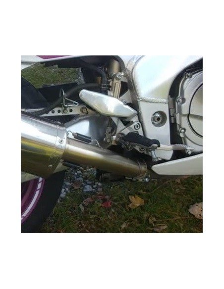 ESCAPE GPR Yamaha Fzr 1000 Ex-Up 1989 & 1991/95 (no 1990) Trioval Sistema Homologado