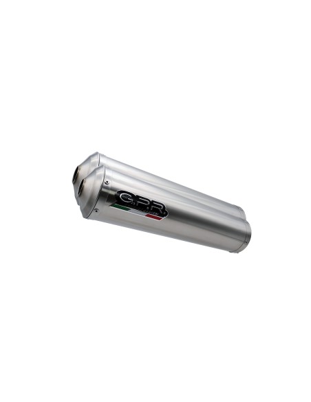 ESCAPE GPR Yamaha MT-01 1000 2005/11 Inox Tondo Sistema Homologado