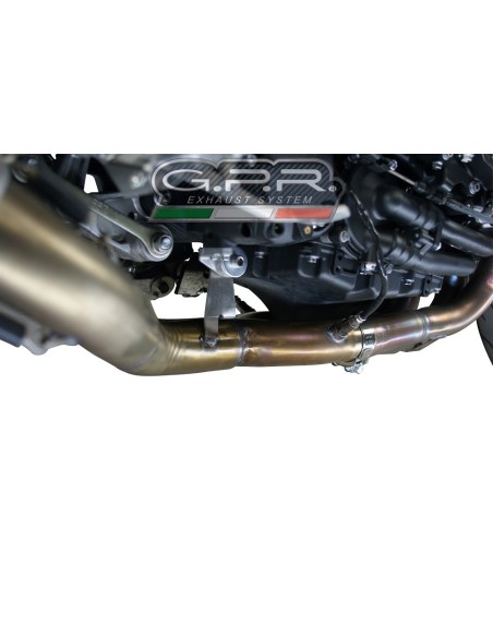 ESCAPE GPR Yamaha Mt-10 2016/2024 e4 Decatalizzatore Sistema racing