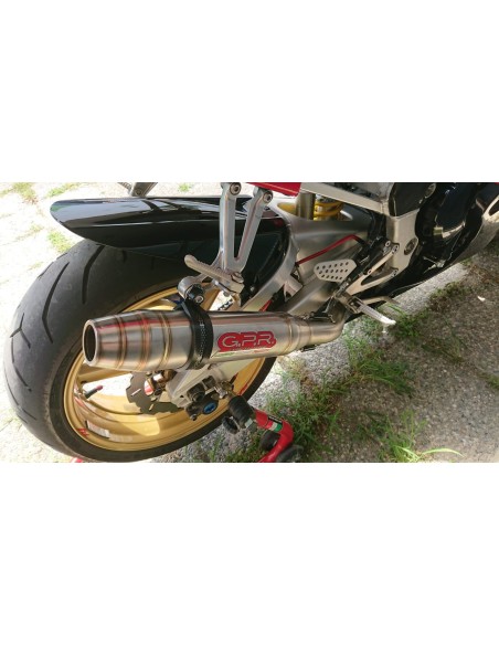 ESCAPE GPR Yamaha Yzf 1000 R1 1998/2001 Deeptone Inox Sistema Homologado