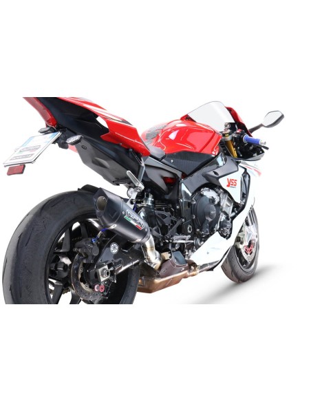 ESCAPE GPR Yamaha Yzf R1/R1-M 2017/2019 e4 GP-Revo Black Titanium Sistema Homologado