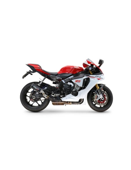 ESCAPE GPR Yamaha Yzf R1/R1-M 2020/2025 e5 M3 Black Titanium Sistema Homologado