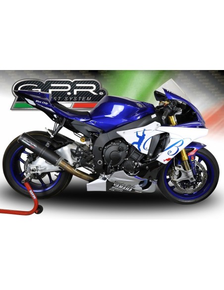 ESCAPE GPR Yamaha Yzf R1/R1-M 2020/2025 e5 M3 Black Titanium Sistema racing