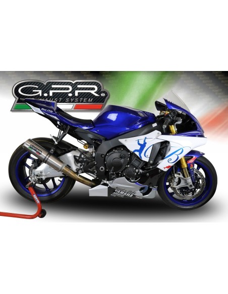 ESCAPE GPR Yamaha Yzf R1/R1-M 2020/2025 e5 M3 Inox Sistema racing