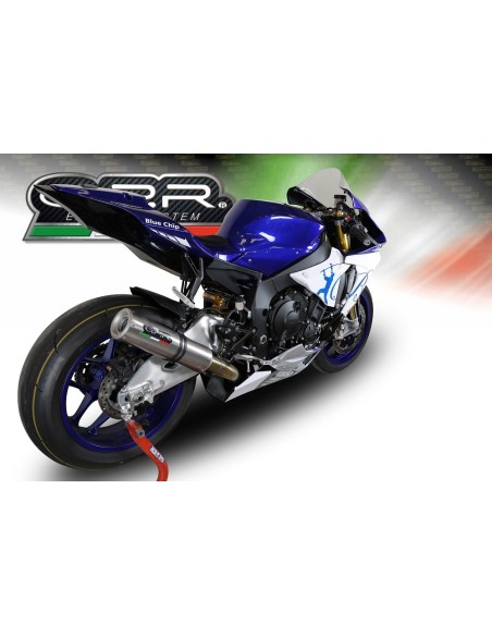 ESCAPE GPR Yamaha Yzf R1/R1-M 2020/2025 e5 M3 Inox Sistema racing