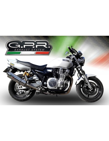 ESCAPE GPR Yamaha Xjr 1300 2007/2017 Trioval Sistema Homologado