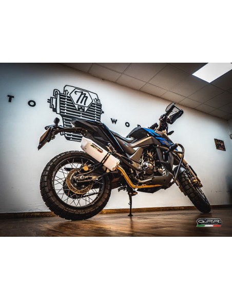 ESCAPE GPR Zontes Gk 125 Zt 2022/2024 e5 Albus Evo4 Sistema homologado con catalizador incluido