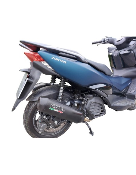 ESCAPE GPR Zontes M 125 2022/2024 e5 Pentaroad Black Sistema homologado con catalizador incluido