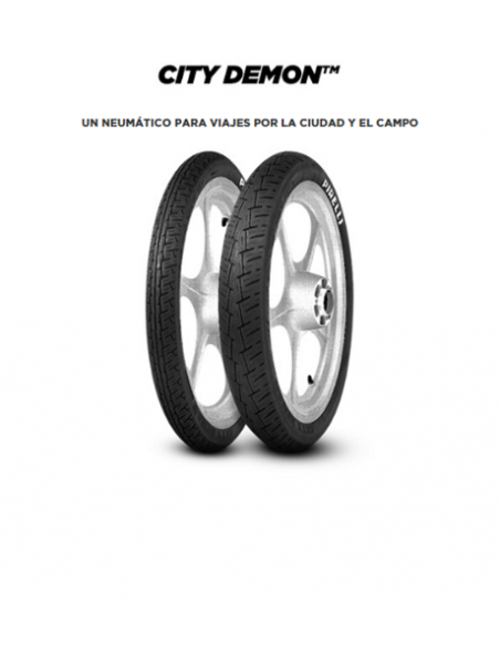 CITY DEMON R 3.00-18 M C 52P TL REINF