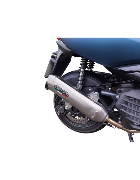 ESCAPE GPR Zontes M 125 2022/2024 e5 Pentaroad Inox Sistema homologado con catalizador incluido