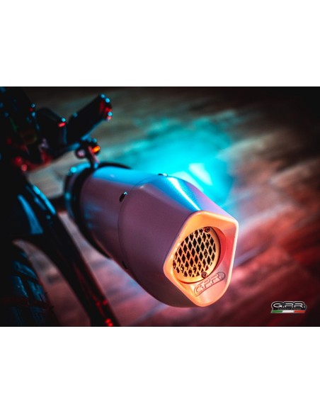 ESCAPE GPR Zontes Zt 125 G1 - U - U1 - Z2 2020/2024 e5 Albus Evo4 Sistema homologado con catalizador incluido